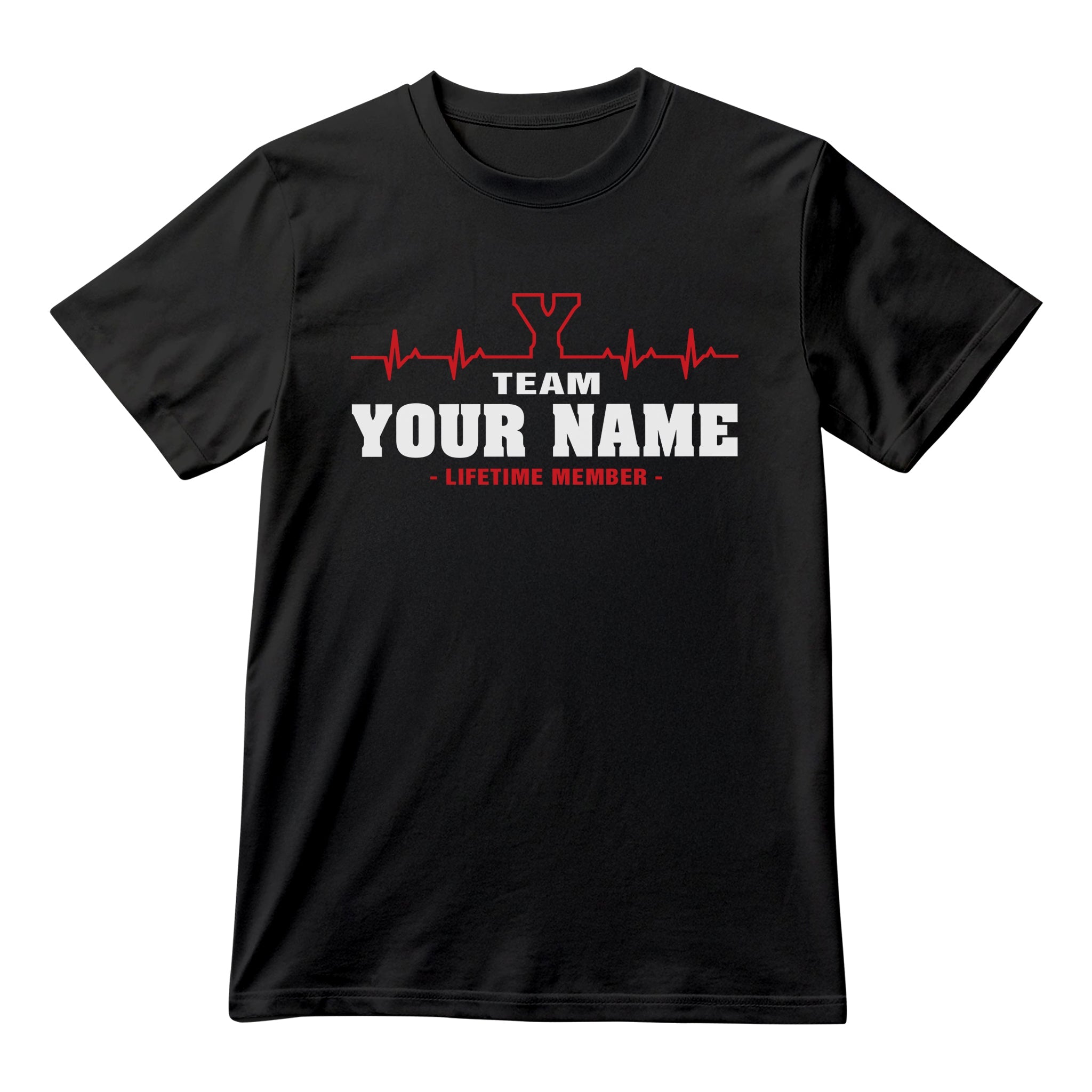 Team Your Name Lifetime Member - Personalized T-Shirt & Hoodie