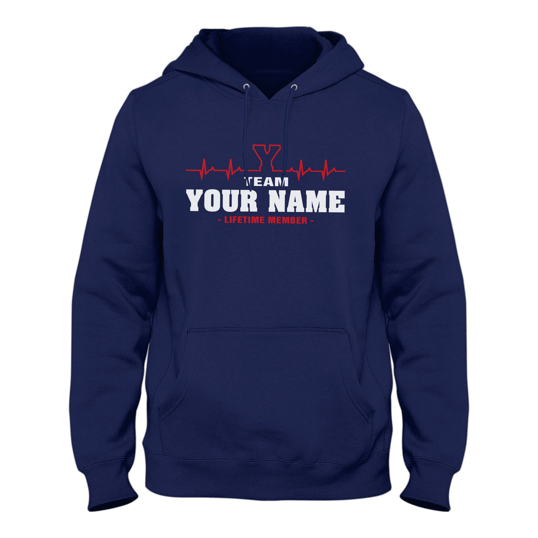 Team Your Name Lifetime Member - Personalized T-Shirt & Hoodie
