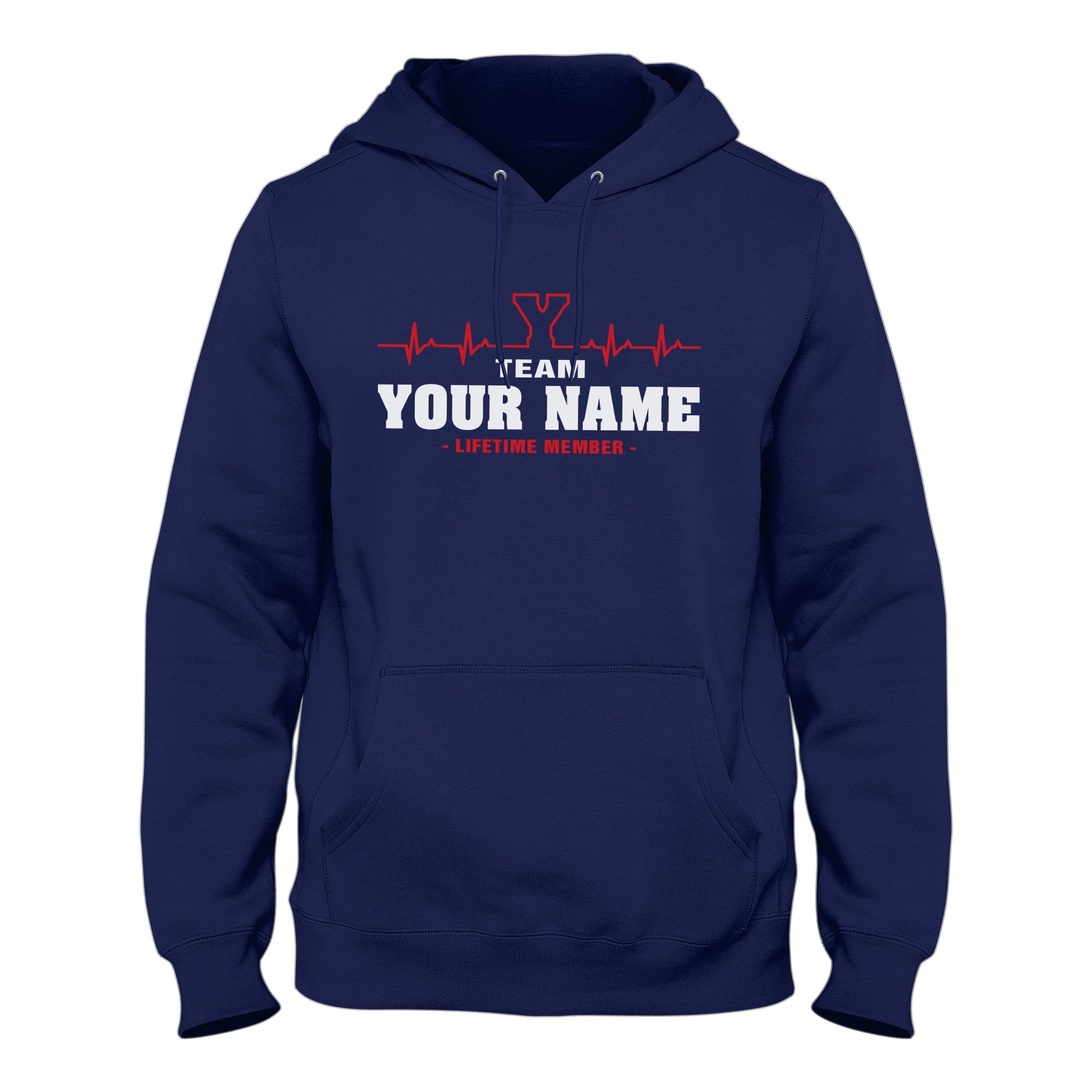 Team Your Name Lifetime Member - Personalized T-Shirt & Hoodie