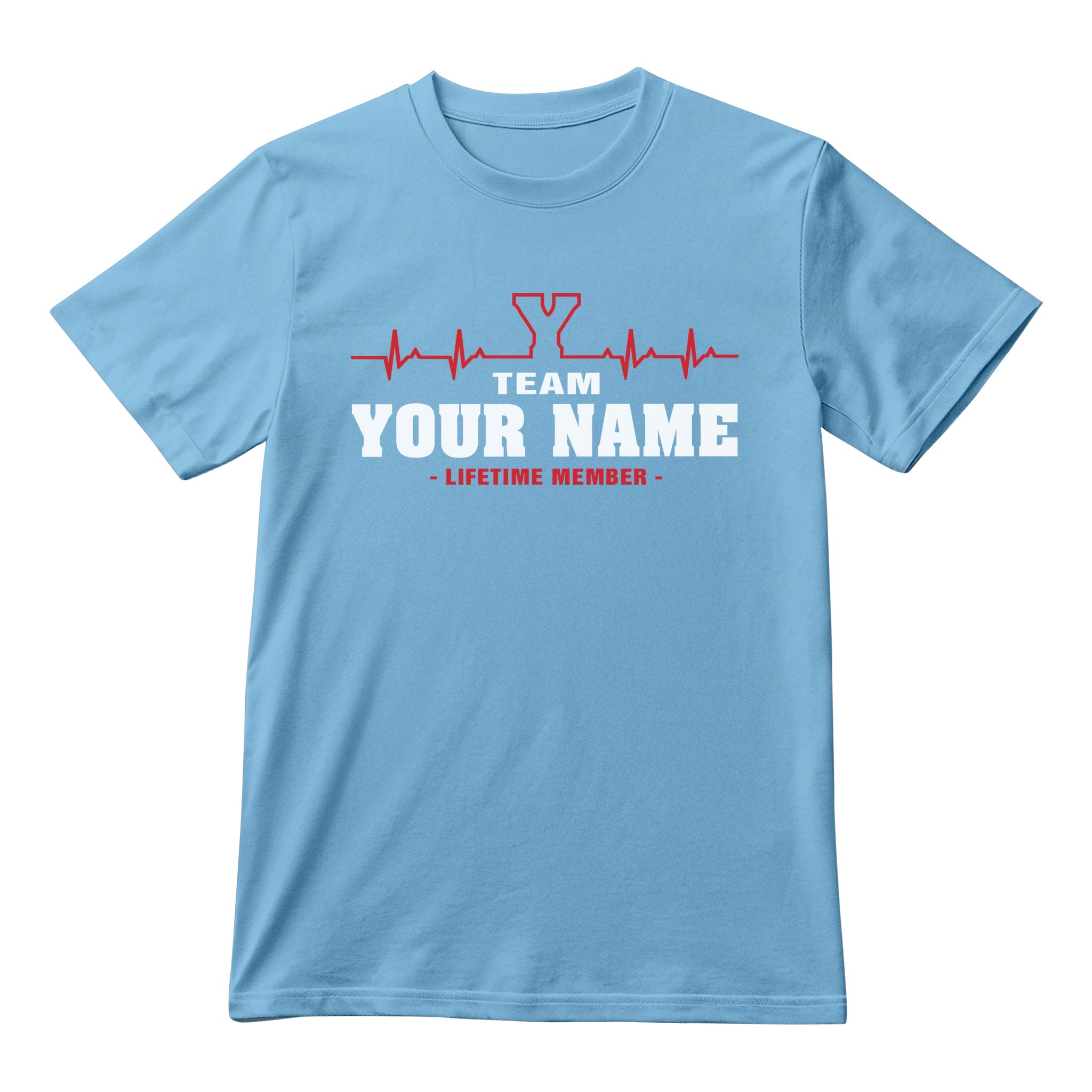 Team Your Name Lifetime Member - Personalized T-Shirt & Hoodie