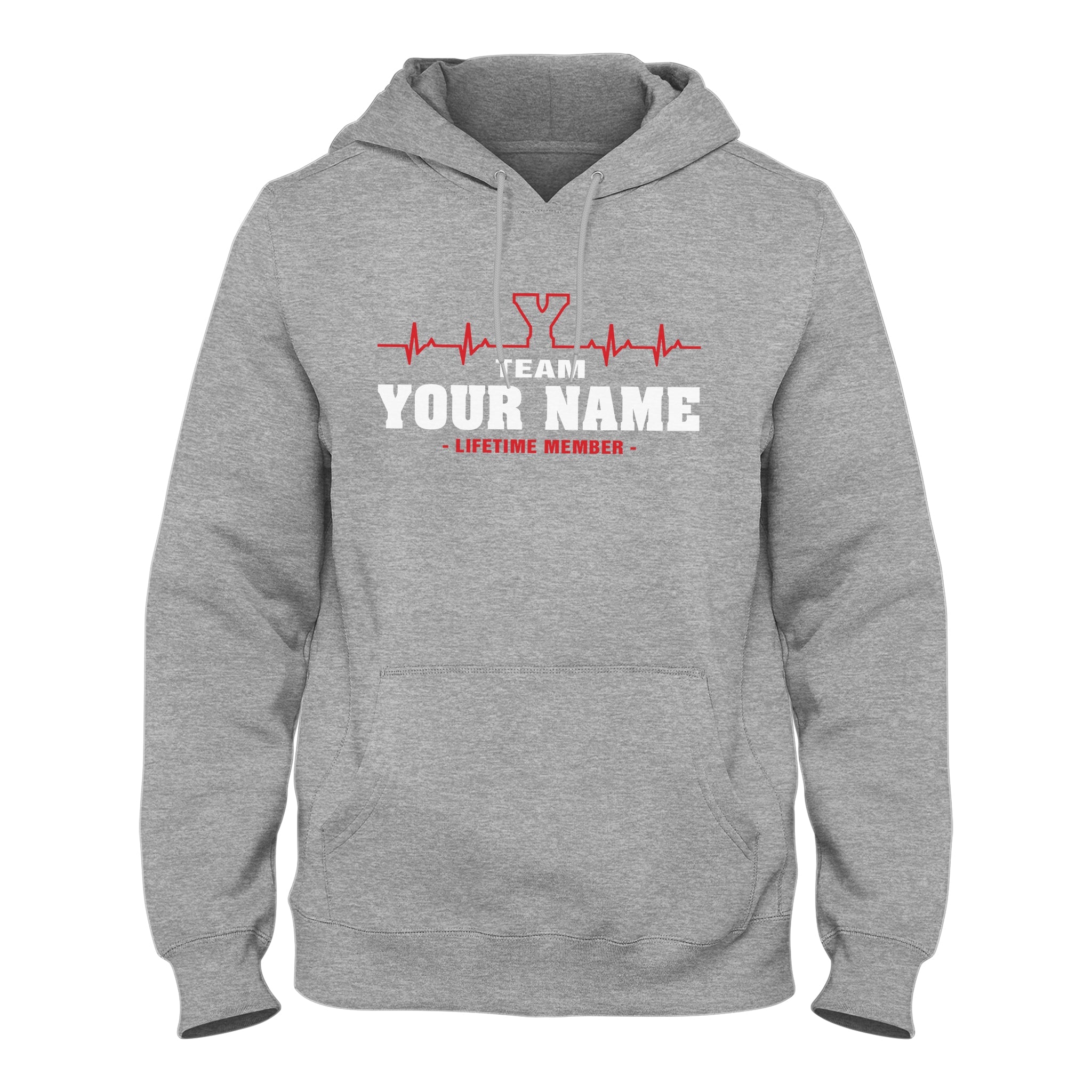 Team Your Name Lifetime Member - Personalized T-Shirt & Hoodie