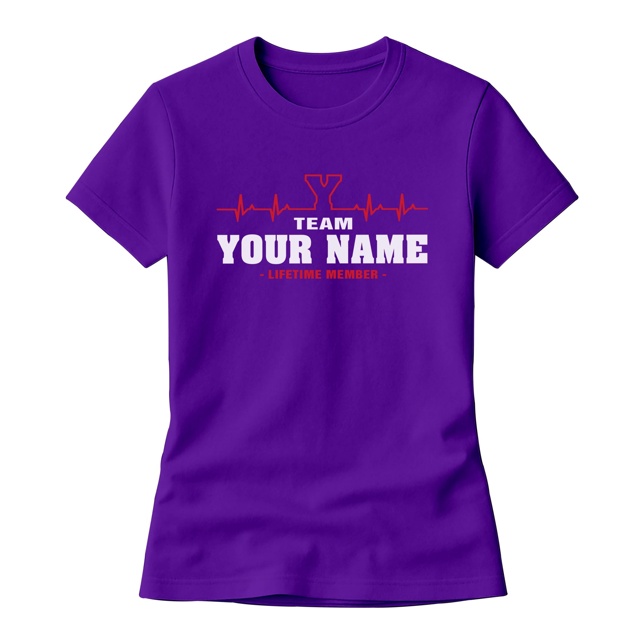 Team Your Name Lifetime Member - Personalized T-Shirt & Hoodie