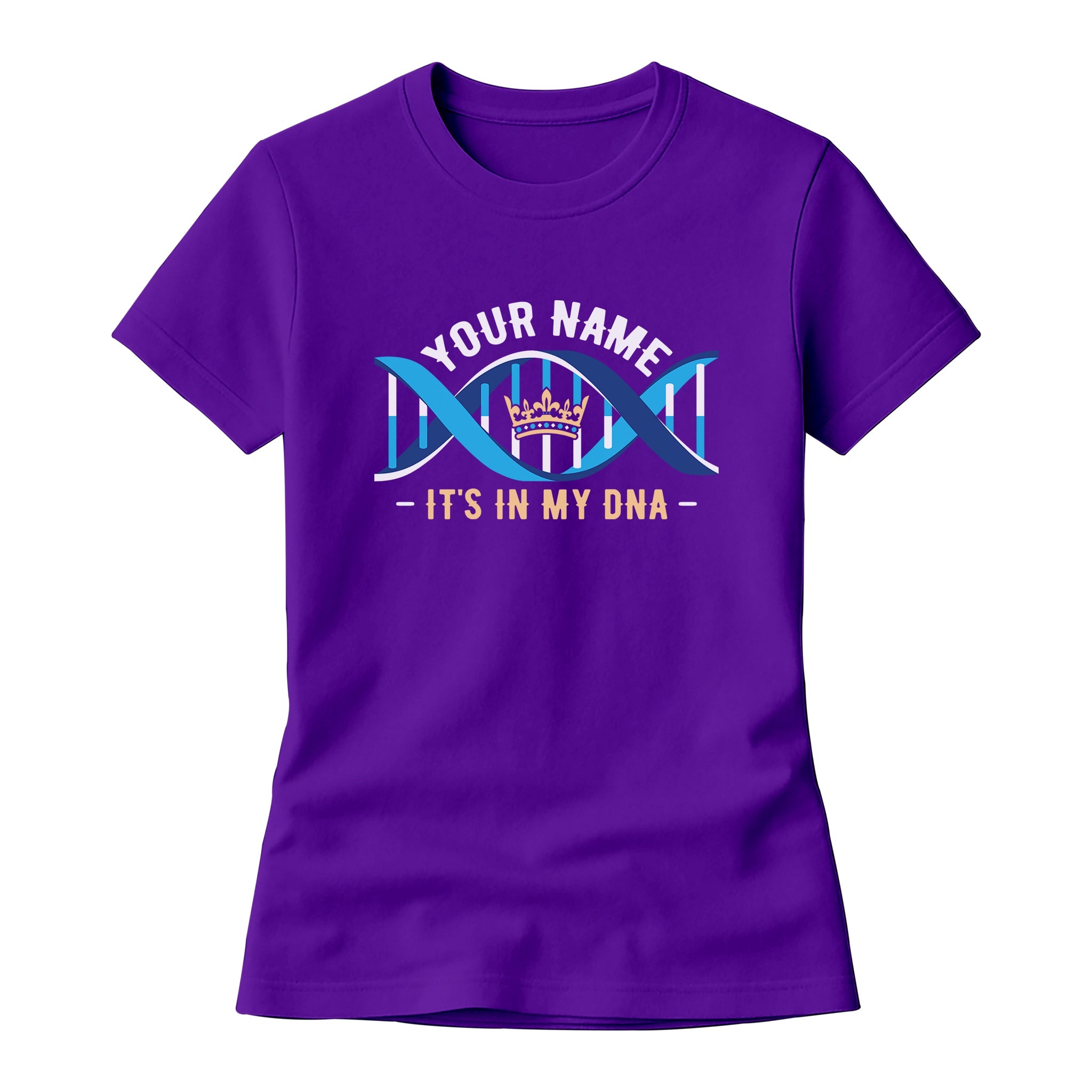 Custom Name - It’s in My DNA T-Shirt & Hoodie